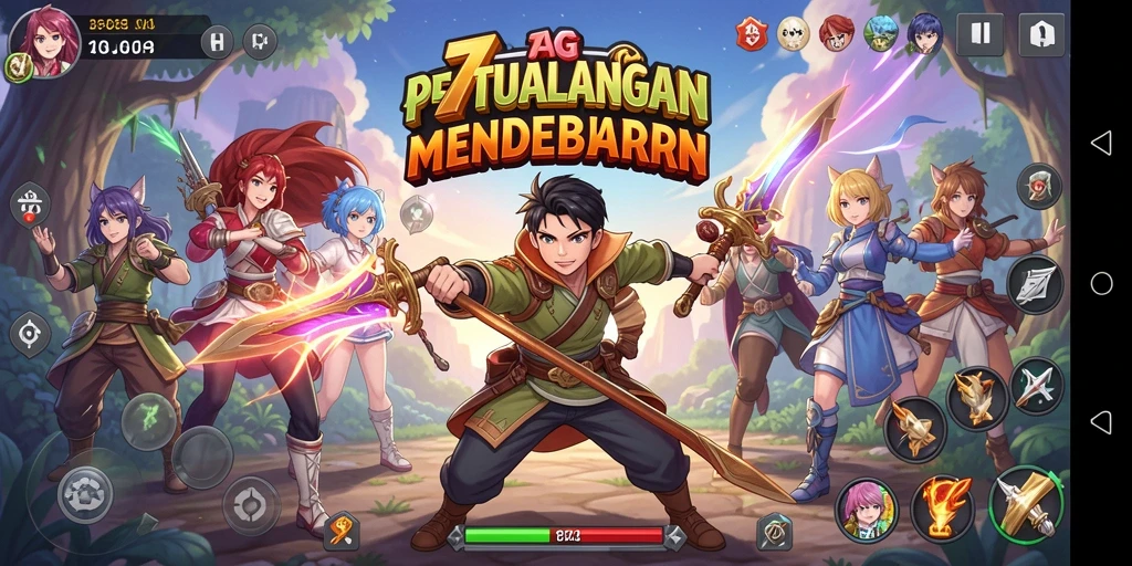 Tampilan gameplay 77AG yang memukau dan penuh aksi.