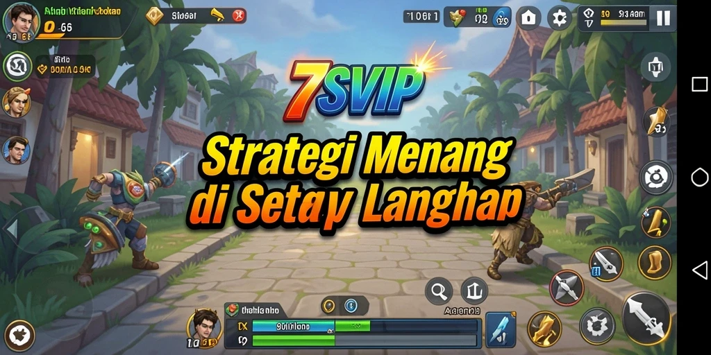 Tampilan gameplay 7SVIP yang menawan dan strategis.