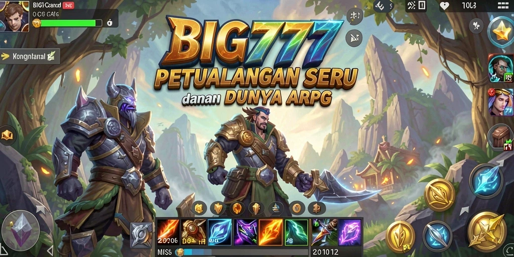 Screenshot menampilkan aksi seru dalam gameplay ARPG.