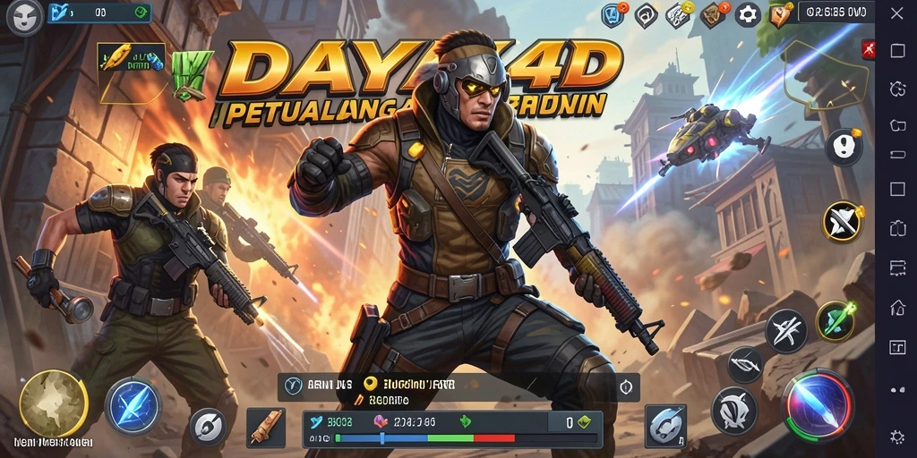 Tampilkan gameplay seru dari DAYA4D dengan aksi mendebarkan.