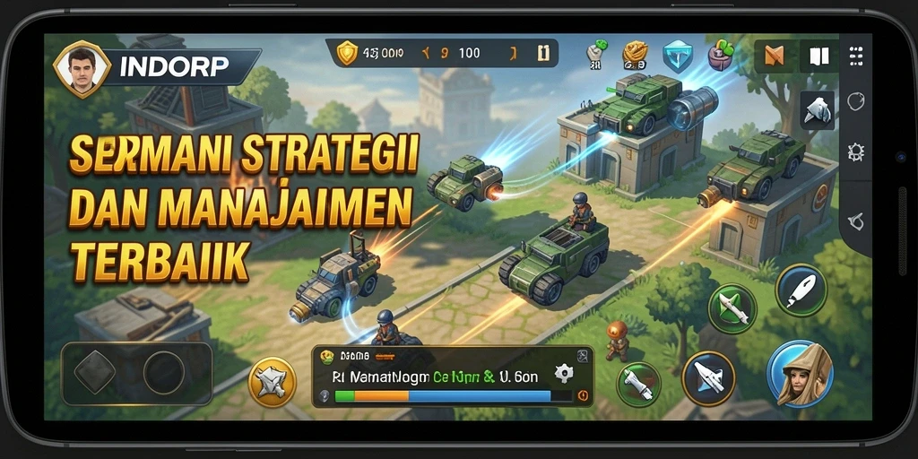 Tampilan menarik dari gameplay <strong>INDORP</strong> yang penuh strategi dan tantangan.