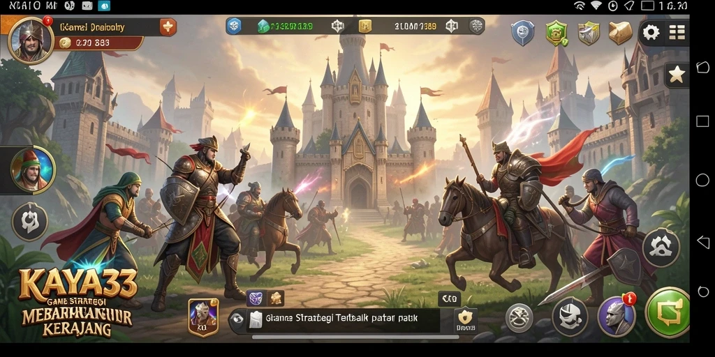 Tampilan gameplay KAYA33 dengan grafis menawan dan strategi mendebarkan.