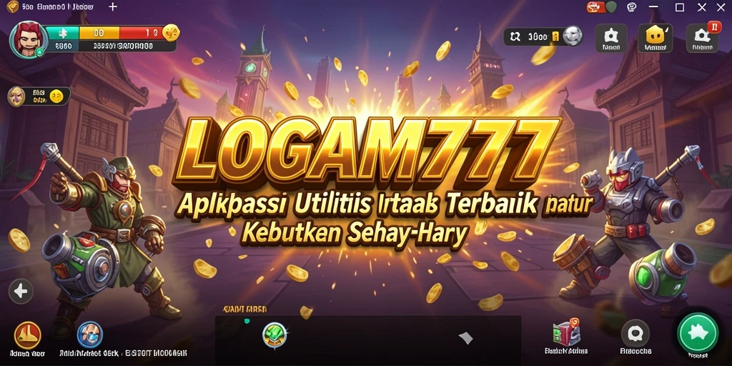 Tampilan antarmuka pengguna LOGAM777 yang modern dan mudah digunakan.