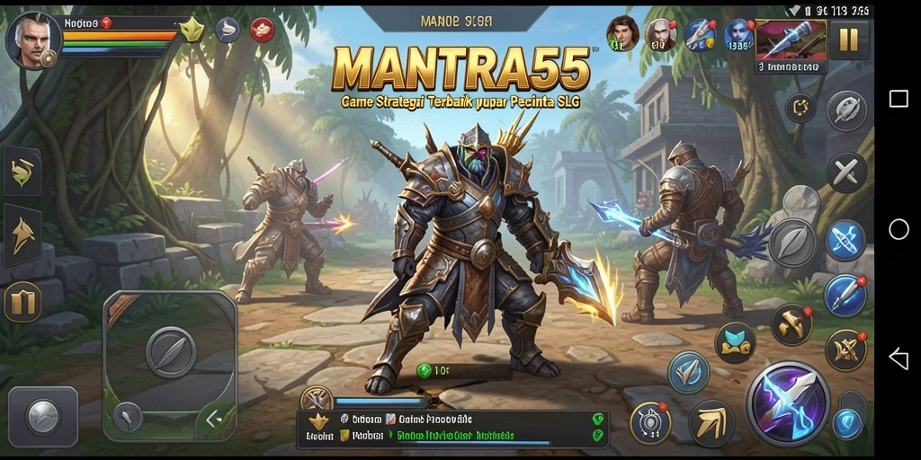 Gameplay menarik dari MANTRA55 dengan strategi mendalam.
