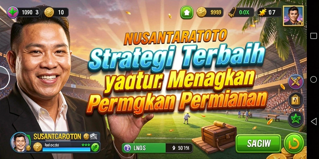 Tampilan gameplay NUSANTARATOTO yang menegangkan dan strategis.