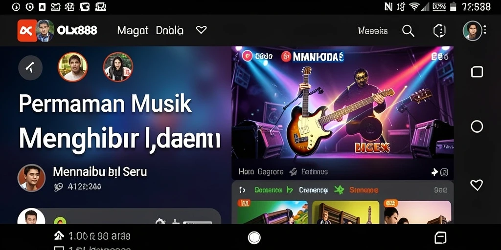 Screenshot gameplay OLX888 yang seru dan interaktif.