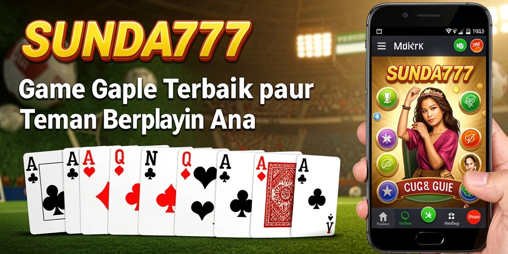 Tampilan gameplay Gaple yang seru dan interaktif di SUNDA777.