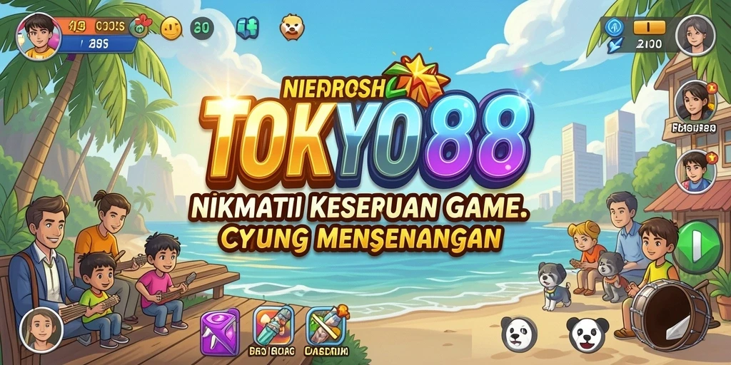 Tangkapan layar gameplay TOKYO88 yang menunjukkan keseruan bermain.