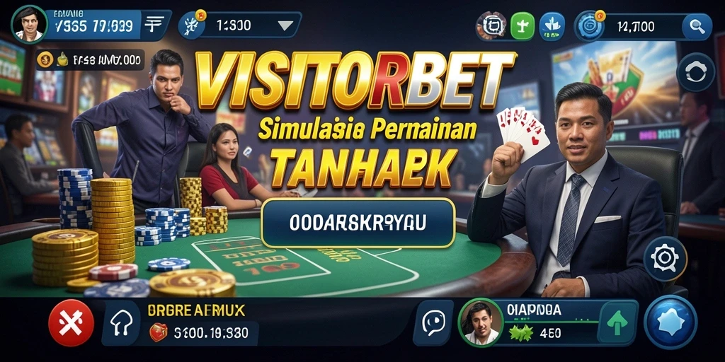 Tampilan gameplay yang seru dan interaktif dari VISITORBET.