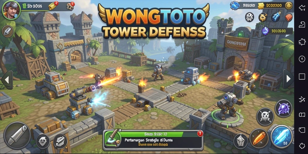 Gameplay menakjubkan di dunia Tower Defense yang seru.